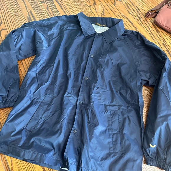 Navy Windbreaker “Papa Mac’s” Size L - Picture 4 of 5